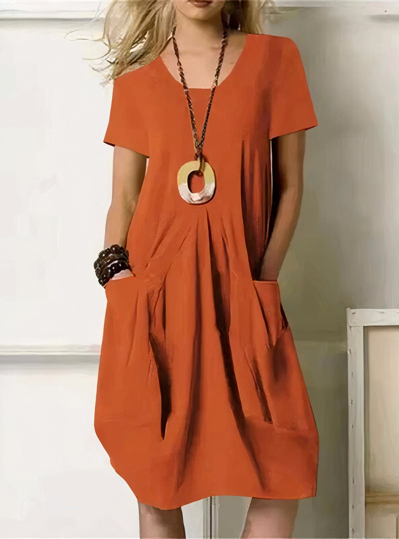 Dress Lara Orange