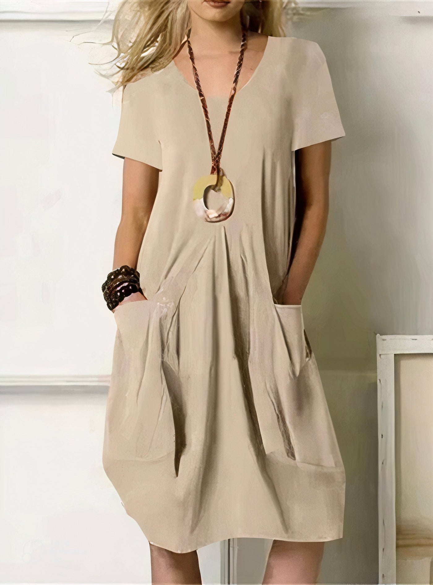 Dress Lara Beige
